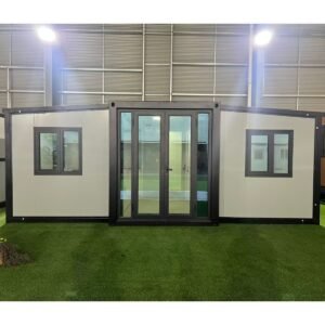 CASABOX 20 Foot 2 Bedrooms Container House Black Structure on Sale