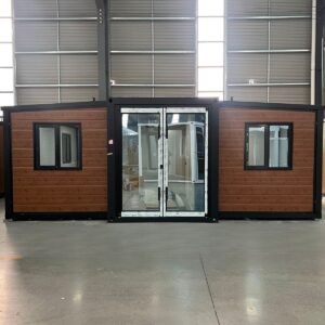 CASABOX 20ft Double Wing Expandable Container House Steel Full Furnished