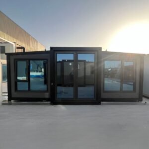 CASABOX 40ft Expandable Container Folding House Prefab 3 Bedrooms