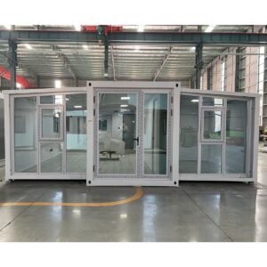 CASABOX 40ft Prefab Luxury Hotel Ready Made Luxury Prefabricated Home Expandable Container House Foldable House Room