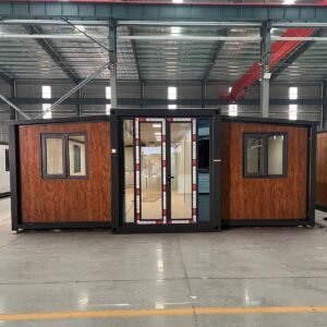 CASABOX 40FT 74㎡ Foldable Expandable Container House 3 Bedrooms